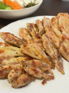 簡単おつまみ♫鶏せせりの塩焼き-レシピのメイン写真
