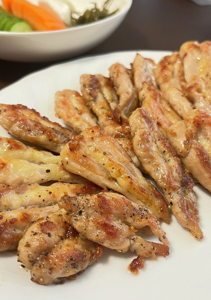 簡単おつまみ♫鶏せせりの塩焼き-レシピのメイン写真