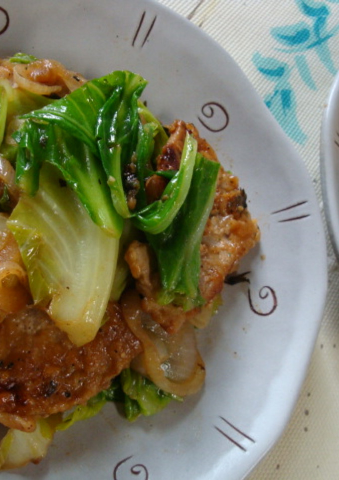豚肉と春野菜のしその実炒め-レシピのメイン写真