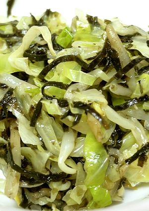 【保育園給食】キャベツと海苔のサラダ-レシピのメイン写真