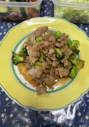 豚肉とブロッコリーのオイスター炒め-レシピのメイン写真