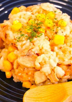 なめらか生酒粕を使ってチキンライス☘-レシピのメイン写真