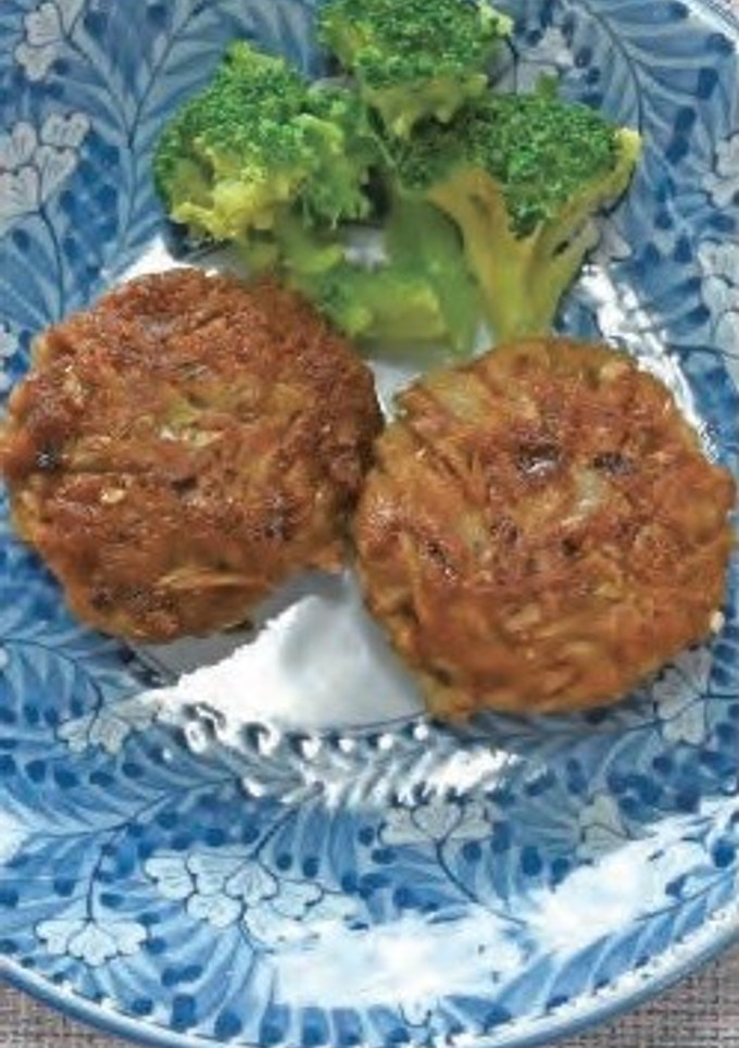 照り焼きさばごぼうバーグ-レシピのメイン写真