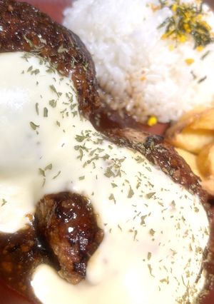びっくりドンキー風チーズバーグ-レシピのメイン写真