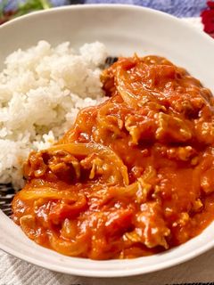 ルウ無し簡単☆トマトのハヤシライス-レシピのメイン写真