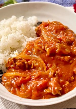 ルウ無し簡単☆トマトのハヤシライス-レシピのメイン写真