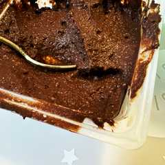 รูปของ 低糖質お豆腐チョコケーキ