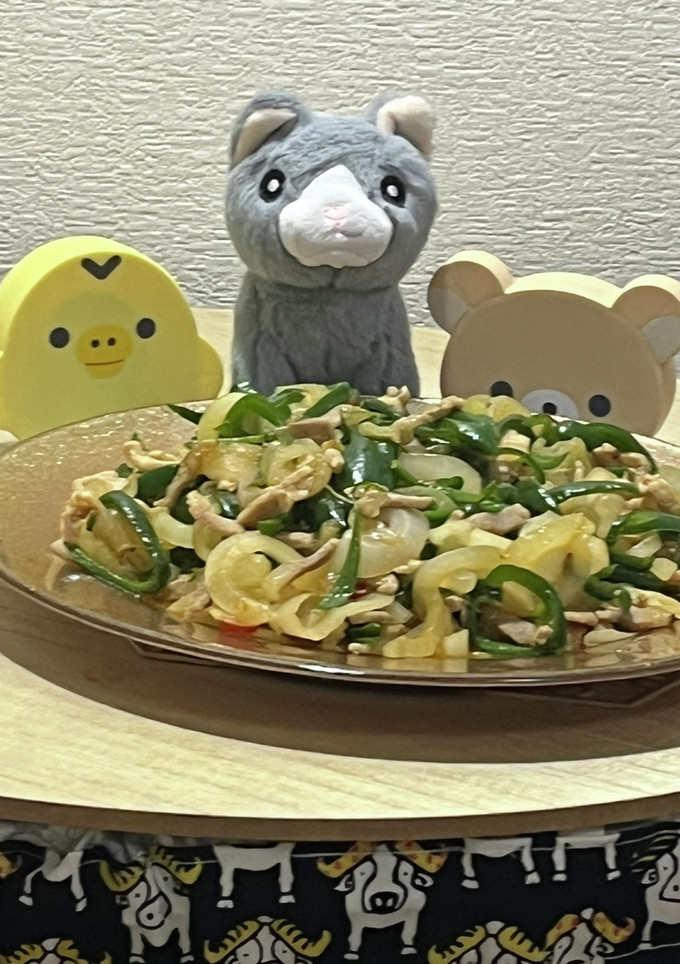 高血圧予防野菜たっぷり簡単生姜焼き風炒め-レシピのメイン写真