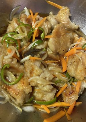 鶏ももの南蛮漬け-レシピのメイン写真