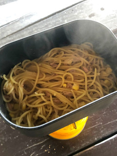 ▲山ごはん▲ツナコーンの和風パスタ-レシピのメイン写真