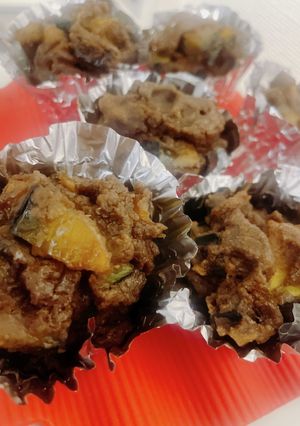 材料3つ!米粉のかぼちゃ鬼まんじゅう-レシピのメイン写真