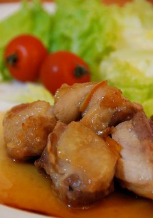 鶏のマーマレード煮込み-レシピのメイン写真