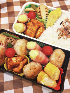 高1男子春期総体2日目の弁当240531-レシピのメイン写真