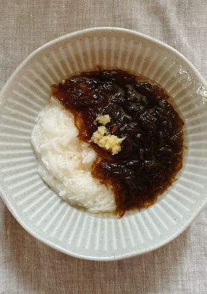 長芋もずく酢-レシピのメイン写真