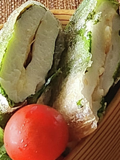 はんぺん梅大葉チーズ生春巻き揚げ☆お弁当-レシピのメイン写真