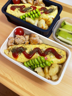 20240531娘ちゃん息子っちのお弁当-レシピのメイン写真