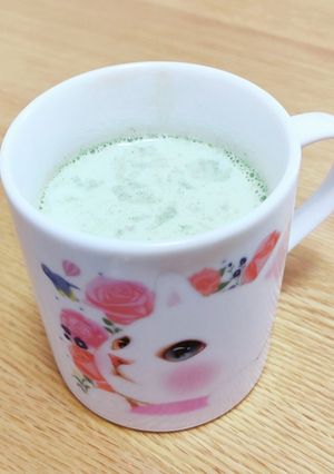 ♡ホットミルク抹茶♡-レシピのメイン写真