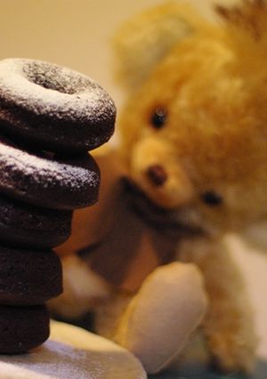 貝印ベイクドーナツ型ダブルチョコレート♪-レシピのメイン写真