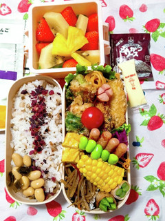 今日のお弁当♪女子中学生♡鱈のフライ-レシピのメイン写真