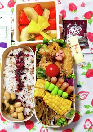今日のお弁当♪女子中学生♡鱈のフライ-レシピのメイン写真