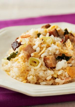 たまごスープで作るチャーハン-レシピのメイン写真