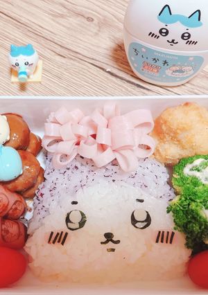☆キャラ弁☆ハチワレ-レシピのメイン写真