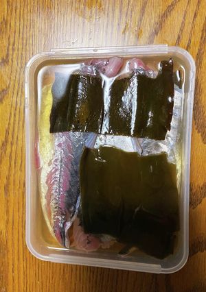 誰でも出来る、〆アジ。(試行錯誤中)-レシピのメイン写真