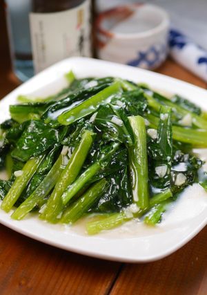 小松菜のおいしい食べ方1位☆(青菜炒め)-レシピのメイン写真