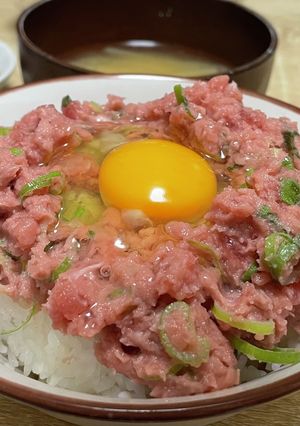 ネギトロ丼-レシピのメイン写真