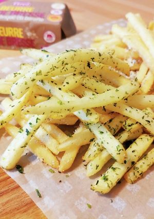 ポテトの味変。発酵バターでのり塩バター-レシピのメイン写真