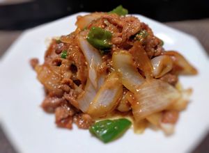 豚こま肉とピーマンのお手軽スタミナ炒め-レシピのメイン写真