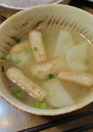 かぶの味噌汁-レシピのメイン写真