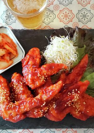 はちみつでコク旨！ヤンニョムチキン-レシピのメイン写真