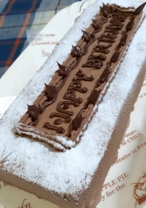 ミルクティー生チョコケーキ♡-レシピのメイン写真