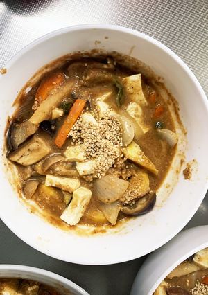 根菜たっぷりさっぱり味噌味豆腐入ナムル風-レシピのメイン写真