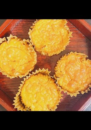 酒粕豆乳クリームカップケーキ-レシピのメイン写真