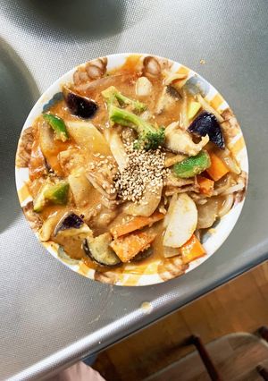 レンジ簡単きな粉オーロラソース味甘酢酢豚-レシピのメイン写真