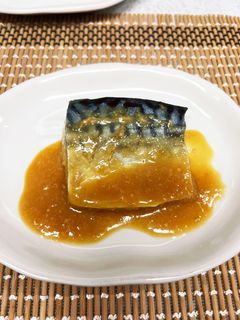 レンジdeすぐに〜さばの味噌煮-レシピのメイン写真