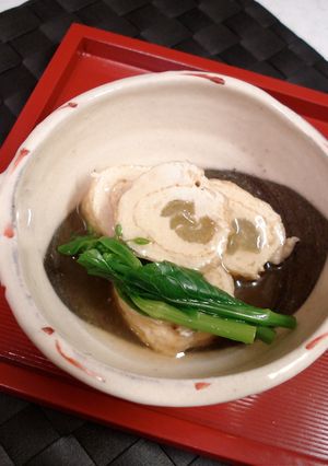 ふきと鶏ひき肉の信田巻き-レシピのメイン写真