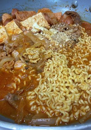家にあるものでサッとできるプデチゲ-レシピのメイン写真