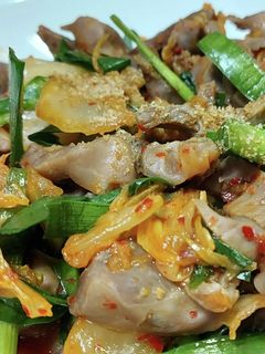 砂肝のキムチ炒め-レシピのメイン写真