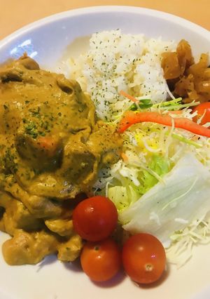 市販カレー●ミルク&チーズのチキンカレー-レシピのメイン写真