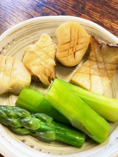 お弁当に♪エリンギとアスパラ麺つゆびたし-レシピのメイン写真