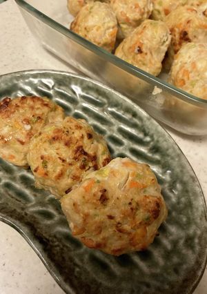 野菜たっぷり　つくね-レシピのメイン写真