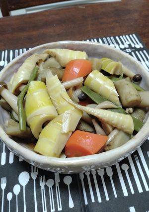 破竹の煮物-レシピのメイン写真