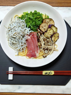 ヨウサマの減塩千斗入ル風シラスと葱パスタ-レシピのメイン写真