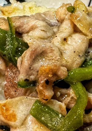 塩チンジャオロース丼-レシピのメイン写真