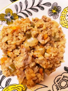 炊飯器でカレーピラフ(ルー使用)-レシピのメイン写真