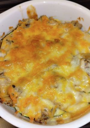 ズッキーニと鯖缶のマヨチーズ焼-レシピのメイン写真