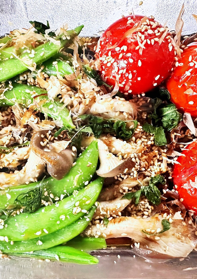 夏野菜ときのこの焼き浸し-レシピのメイン写真